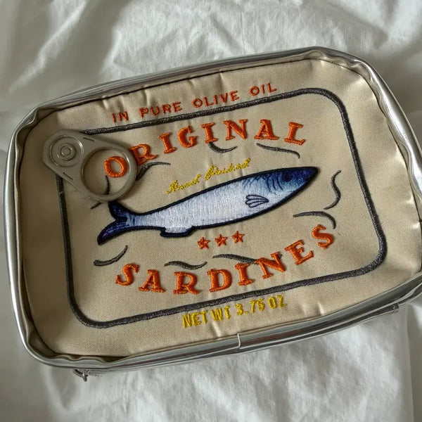 [BUNJANG] Acco Mode Sardine Pouch Ivory / 아코모데 정어리 파우치 아이보리