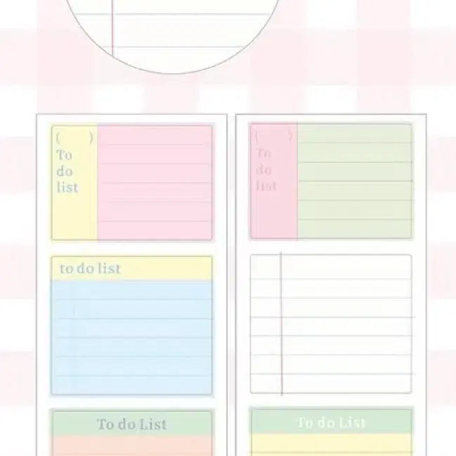 [BUNJANG] Eunsaeshop To-Do List Kiss Cut Sticker (1 Meter) / 은새상점 to do list 키스컷