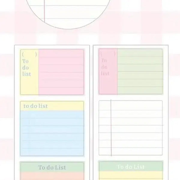 [BUNJANG] Eunsaeshop To-Do List Kiss Cut Sticker (1 Meter) / 은새상점 to do list 키스컷