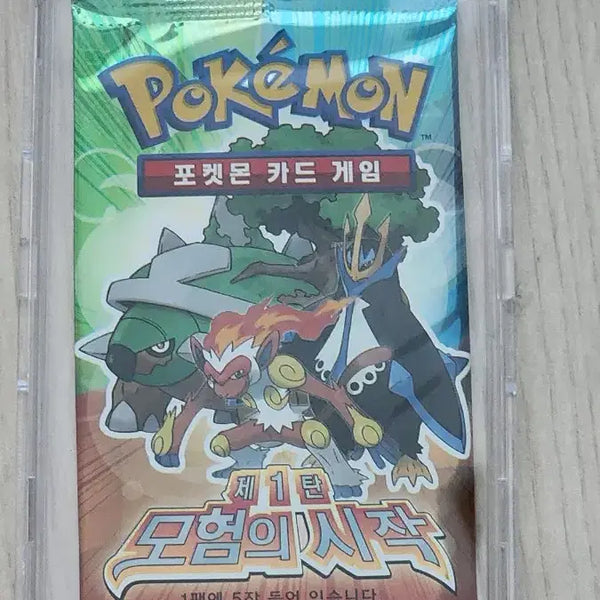 [BUNJANG] Pokemon Card Ancient Pack Adventure's Start (DP Series) - Sealed, 1 Pack / 포켓몬카드 미개봉 고대팩 모험의시작 1팩단위 판매합니다.(팩케이스포함)
