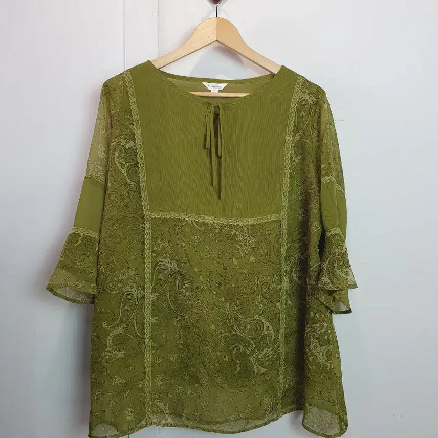 [BUNJANG] Hagumi Paisley Blouse / 하구미 페이즐리 블라우스