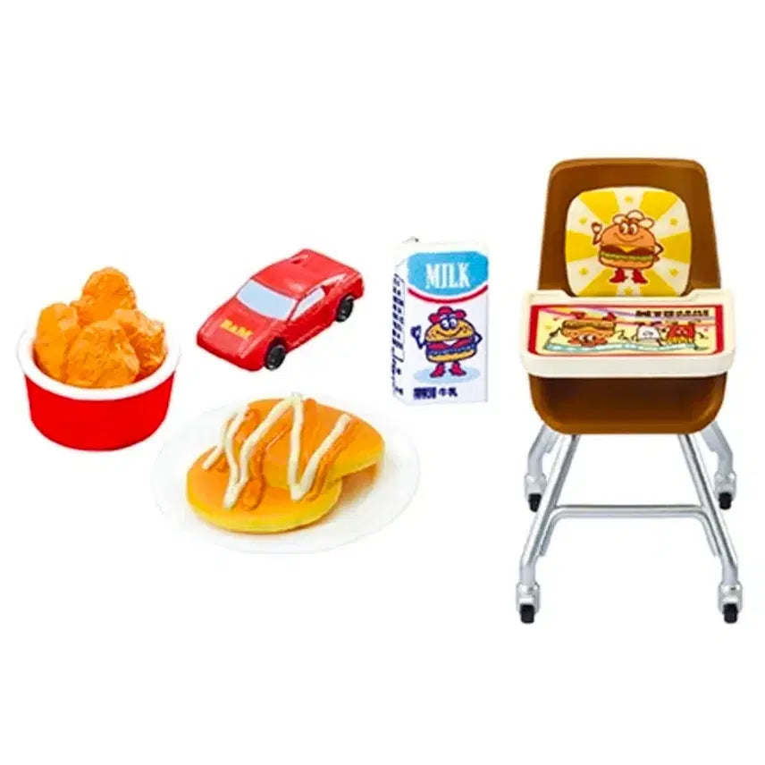 [BUNJANG] Re-Ment Burger Shop R&M Miniature Kit / [리멘트] 버거샵 R&M