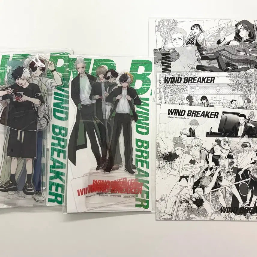 [BUNJANG] Wind Breaker Special Edition Goods Bundle (Excluding Book) / 윈브레 윈드 브레이커 캐릭터북 특장판