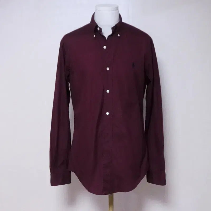 [BUNJANG] Polo Ralph Lauren Men's Burgundy Shirt (Size 95) / 폴로 남성95 버건디 셔츠(9)