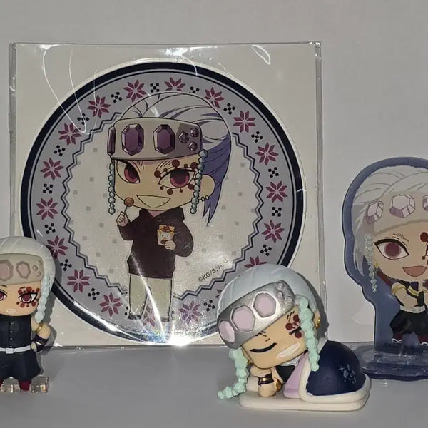 [BUNJANG] Demon Slayer Tengen Acrylic Stand & Figure Goods Set / 귀멸의 칼날 텐겐 아크릴 스탠드 피규어 굿즈 세트