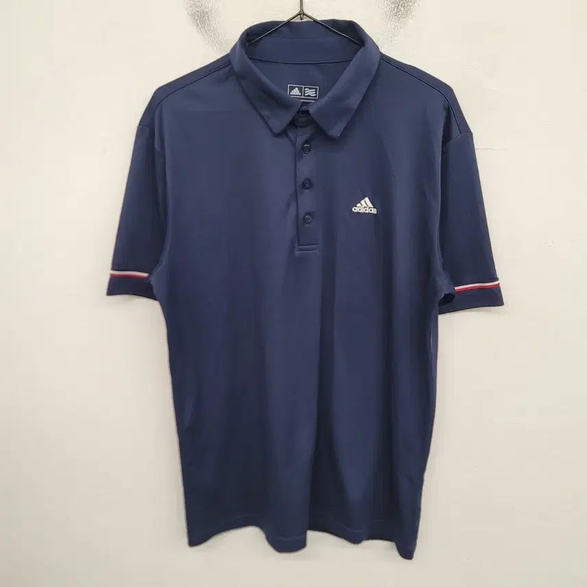 [BUNJANG] Adidas Golf Performance Short Sleeve Polo Shirt XL / [105/XL] 아디다스 골프 기능성 반팔 카라티