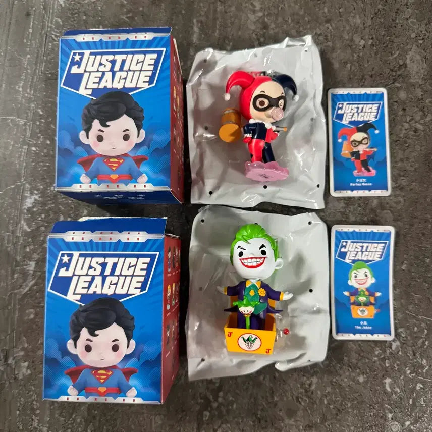 [BUNJANG] Pop Mart DC Justice League Joker & Harley Quinn Bundle / 팝마트 DC 저스티스리그 조커 할리퀸 일괄
