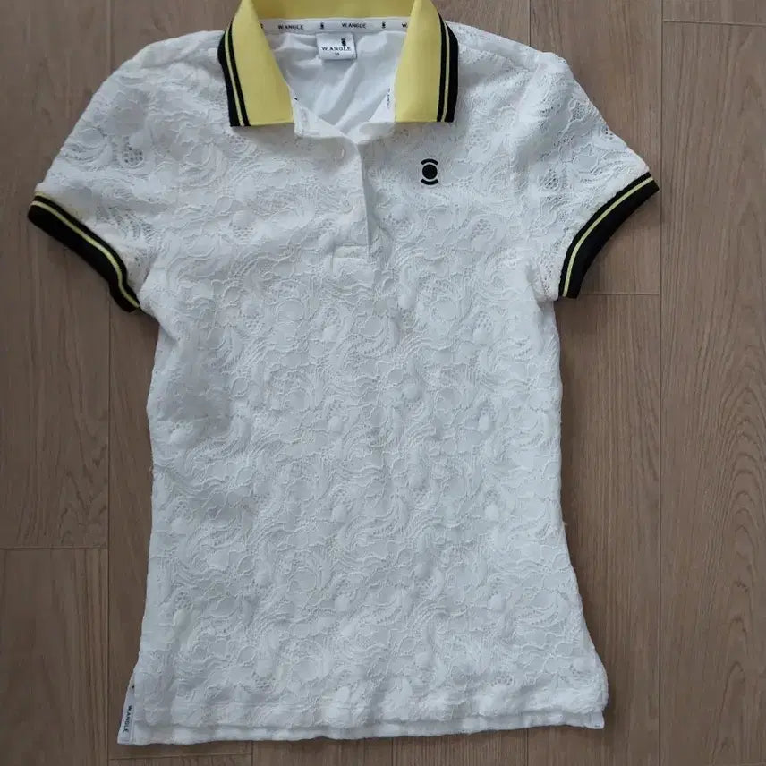 [BUNJANG] WAIDEUL GULE GOLF T-Shirt Women's Size 85 / 11. 와이드앵글 러블리 골프티셔츠 여성 85 폴리