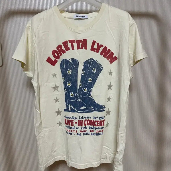 [BUNJANG] DAYDREAMER Loretta T-Shirt M / 데이드리머 로레타 티셔츠 M