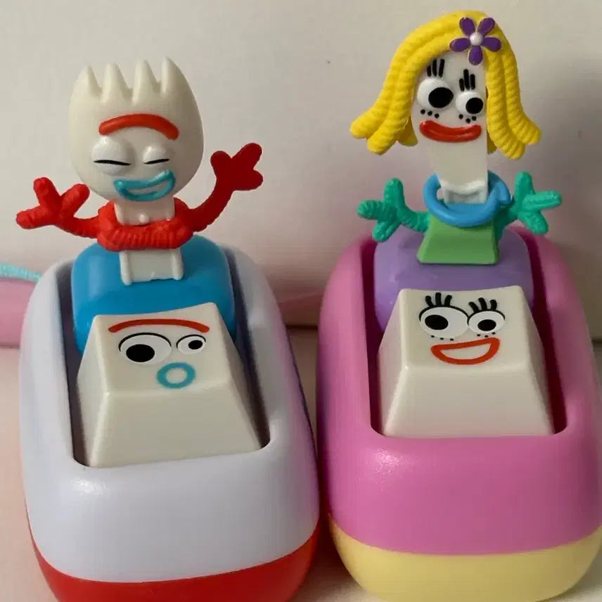 [BUNJANG] Tinyvill Toy Story Forky & Karen Keycap Set / 타이니빌 토이 스토리 포키 캐런 키캡 세트