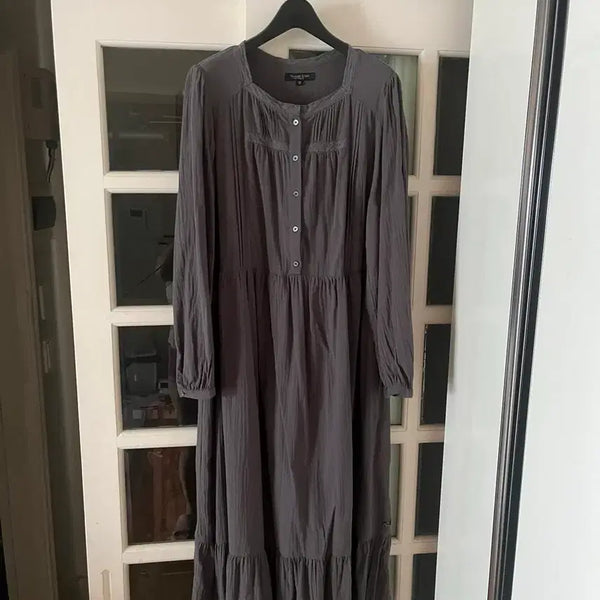 [BUNJANG] Thursday Island Grey Long Dress Size S / 써스데이아일랜드 그레이 롱 원피스 S
