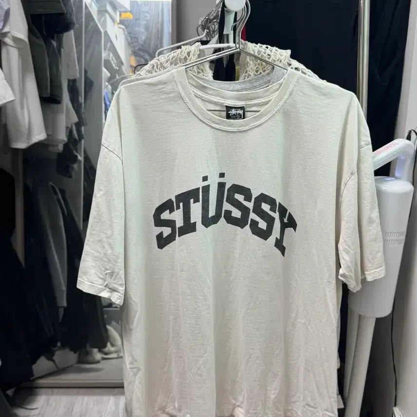 [BUNJANG] Stussy Block Pigment Dyed Short Sleeve T-Shirt XL / 스투시 블록 피그먼트 다이드 반팔 티셔츠 XL
