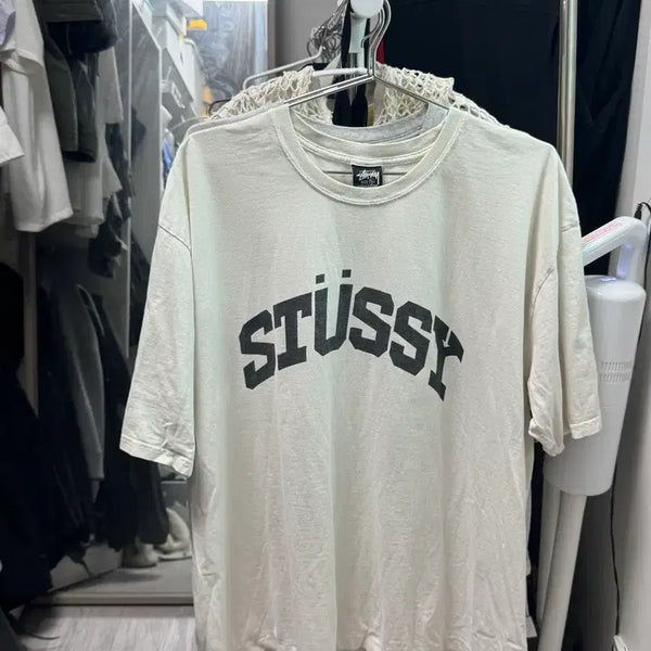 [BUNJANG] Stussy Block Pigment Dyed Short Sleeve T-Shirt XL / 스투시 블록 피그먼트 다이드 반팔 티셔츠 XL