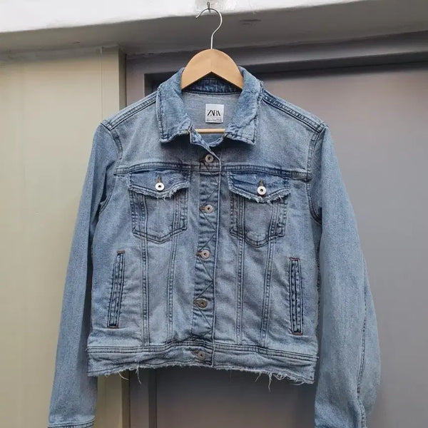 [BUNJANG] Zara Women's Denim Jacket (Size 90-95) / 자라 여성 청자켓 90~95
