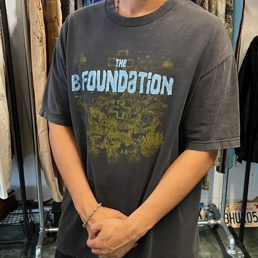 [BUNJANG] The B Foundation 00s Vintage Band T-Shirt XL / 00s [XL] The B Foundation 빈티지 밴드 티셔츠 AAA