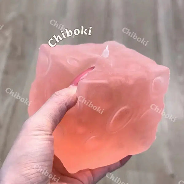 [BUNJANG] Chiboki Bosong Peach Big Cheese Slangi Squishy Toy / 치보키 보송매트 복숭아 빅치즈 슬랑이 말랑이