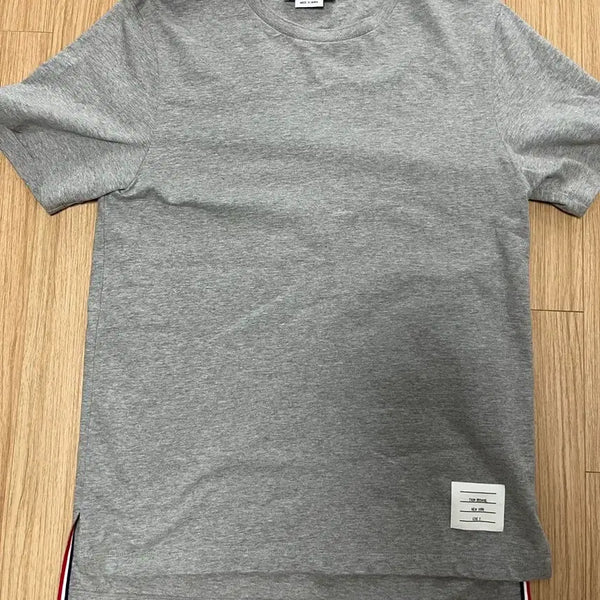 [BUNJANG] Thom Browne Grey Short-Sleeve T-Shirt / 톰브라운 반팔 티셔츠 그레이