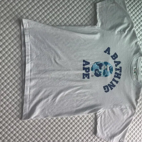 [BUNJANG] BAPE Short Sleeve T-Shirt White / 베이프 반팔 티셔츠 화이트