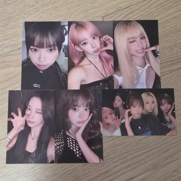 [BUNJANG] LE SSERAFIM FEARLESS Pure Bloom Incheon Concert PUNCH! Lucky PUNCH! Photocard Set / 르세라핌 퓨어플로우 인천 콘서트 피어나존 럭키피어나 포토카드 포카 6종