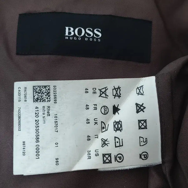 [BUNJANG] Hugo Boss Men's Wool Blend Stretch Blazer - Size 100 / 휴고보스/콤비스판자켓/울혼방/깨끗한/정품/남성100