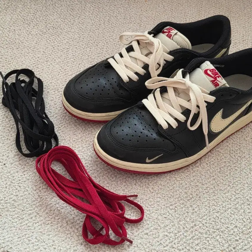 [BUNJANG] Nike Air Jordan 1 Low Nigel Sylvester Shoes / 나이키 조던 1 로우 나이젤 실베스터 270