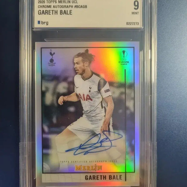 [BUNJANG] 2020 Topps Merlin Gareth Bale Auto Autograph Card / 2020 탑스 가레스 베일 merlin 오토카드