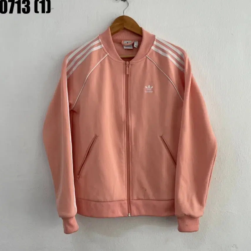 [BUNJANG] Adidas Superstar Track Top Jersey Size S Peach / 아디다스 슈퍼스타 트랙탑 저지 S 복숭아
