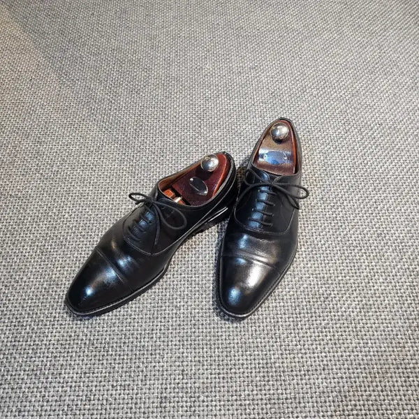 [BUNJANG] Geumkang Shoes Heritage Regal 7001S Calfskin Black Leather Oxfords 260mm / 금강제화 헤리티지리갈 7001S 260