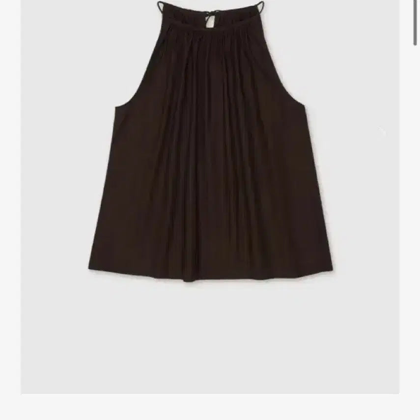 [BUNJANG] Urbanic30 Antibes Halter Blouse Brown S / 얼바닉30 앙티브 홀터 블라우스