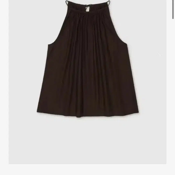 [BUNJANG] Urbanic30 Antibes Halter Blouse Brown S / 얼바닉30 앙티브 홀터 블라우스