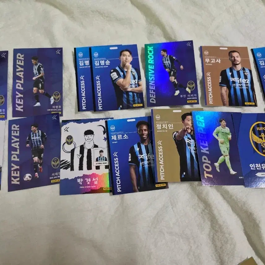 [BUNJANG] Incheon United Player Panini Card Bundle / 인천유나이티드 선수 파니니 카드