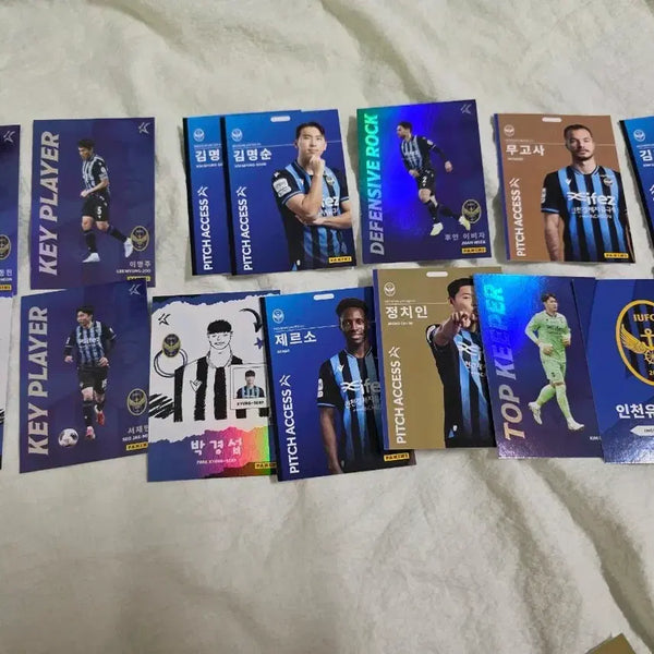 [BUNJANG] Incheon United Player Panini Card Bundle / 인천유나이티드 선수 파니니 카드