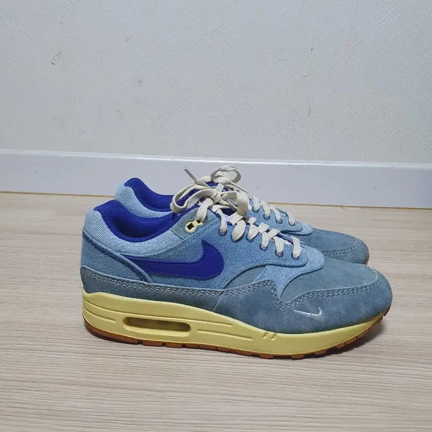 [BUNJANG] Nike Air Max 1 Premium Dirty Denim Shoes / 나이키 에어맥스 1 프리미엄 더티 데님 275