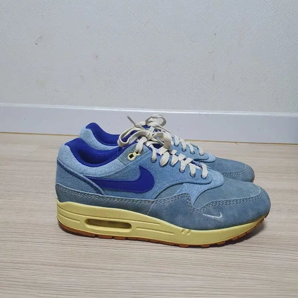 [BUNJANG] Nike Air Max 1 Premium Dirty Denim Shoes / 나이키 에어맥스 1 프리미엄 더티 데님 275