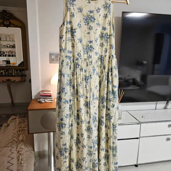 [BUNJANG] The Great Floral Print Midi Dress / 더 그레이트 원피스