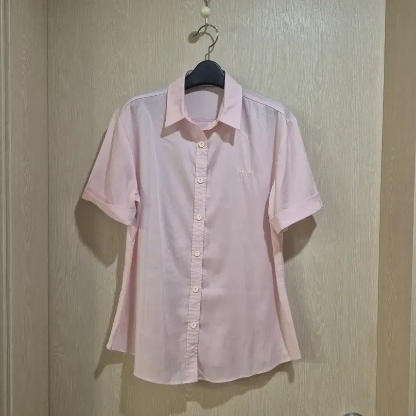 [BUNJANG] Prada Short Sleeve Shirt Pink Size 40 / 프라다 반팔 셔츠 핑크사이즈40