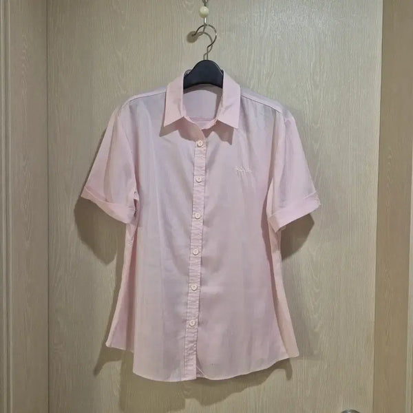 [BUNJANG] Prada Short Sleeve Shirt Pink Size 40 / 프라다 반팔 셔츠 핑크사이즈40