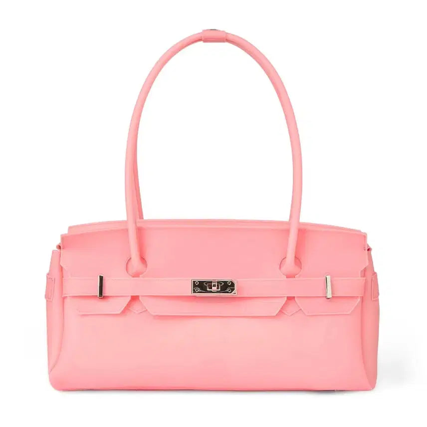 [BUNJANG] Dainnit Jelly Two-Way Bag with Cardholder - Deep Pink / (새상품)다이닛 젤리 투웨이 백 +카드지갑 딥핑크색 판매해요