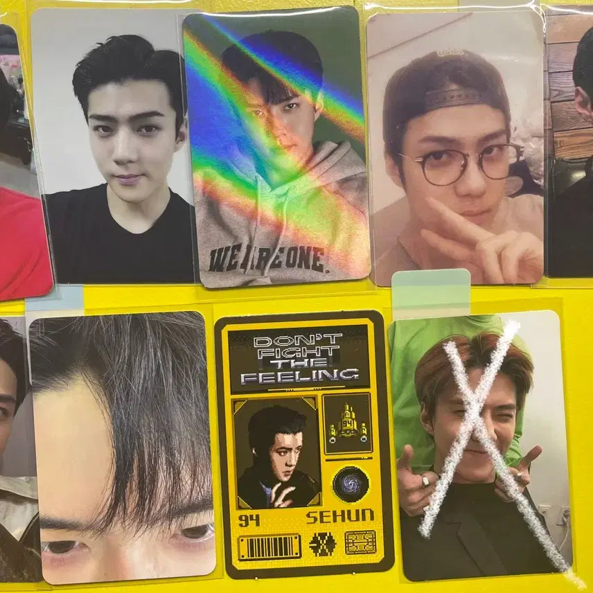 [BUNJANG] EXO Sehun Photocard Bundle Set / 엑소 세훈 포카 8장 일괄 양도