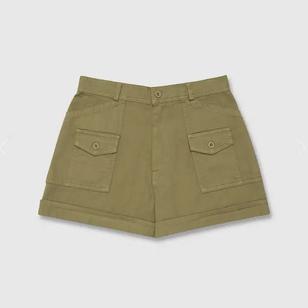 [BUNJANG] Urbanic Safari Shorts Khaki S / 얼바닉 사파리 쇼츠 카키 S