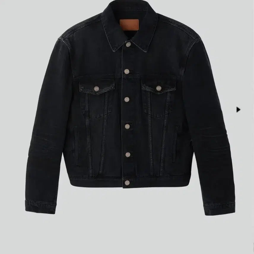 [BUNJANG] RECTO Vincent Denim Trucker Black M / 렉토 빈센트 데님트러커 블랙 m
