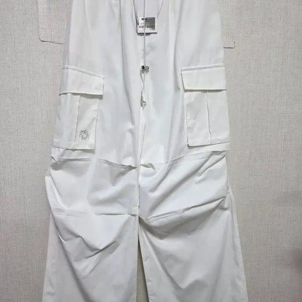 [BUNJANG] Michiko London Cargo Wide Pants White / 미치코런던 카고 와이드 팬츠 화이트
