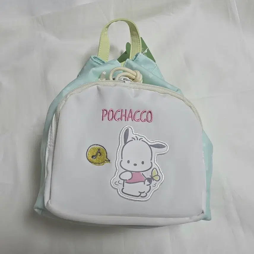 [BUNJANG] Sanrio Pochacco Drawstring Backpack / 산리오 포차코 복조리 백팩