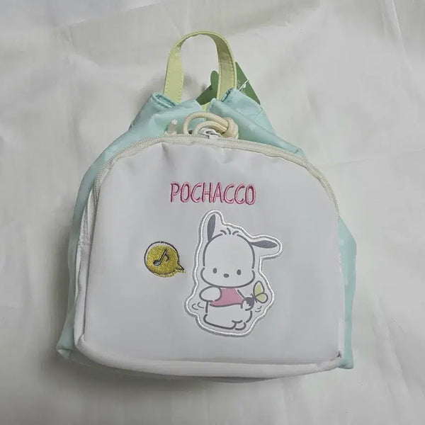 [BUNJANG] Sanrio Pochacco Drawstring Backpack / 산리오 포차코 복조리 백팩