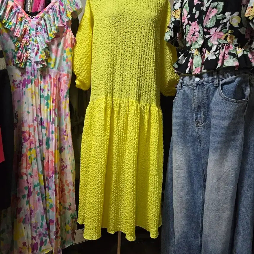 [BUNJANG] Yellow Long Dress / 롱 원피스 옐로우