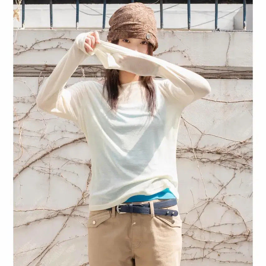 [BUNJANG] ONSCA Soft Boatneck Lemon / 온스카 소트프 보트넥 (레몬)