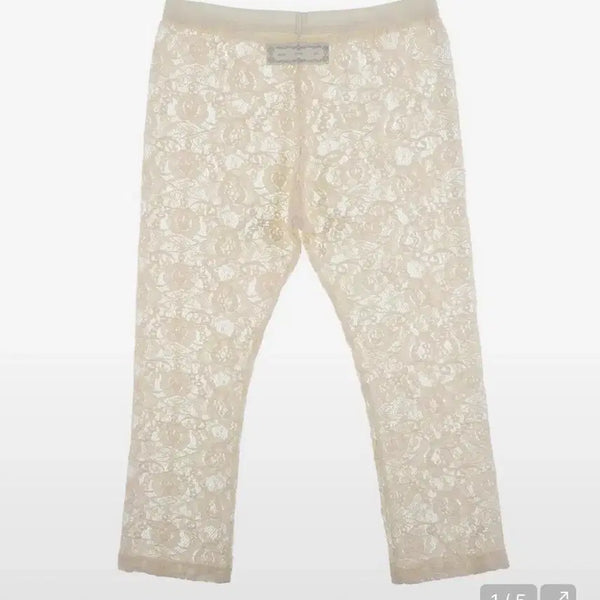 [BUNJANG] Once Upon a Scare Rose Lace Leggings / 온스카 로즈 레이스 레깅스