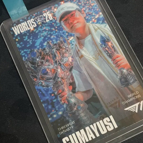 [BUNJANG] T1 Gumayusi 2025 Worlds PC / 2025 월즈 구마유시 포카 므시