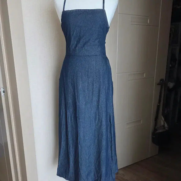 [BUNJANG] Denim Long Dress / 데님 롱 원피스