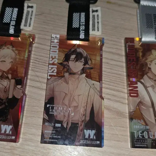 [BUNJANG] Arknights 2022 2023 Concert Pass Bundle Lumen Irene Tequila / 명일방주 2022 2023 음악회 통행증 루멘 아이린 테킬라 일괄